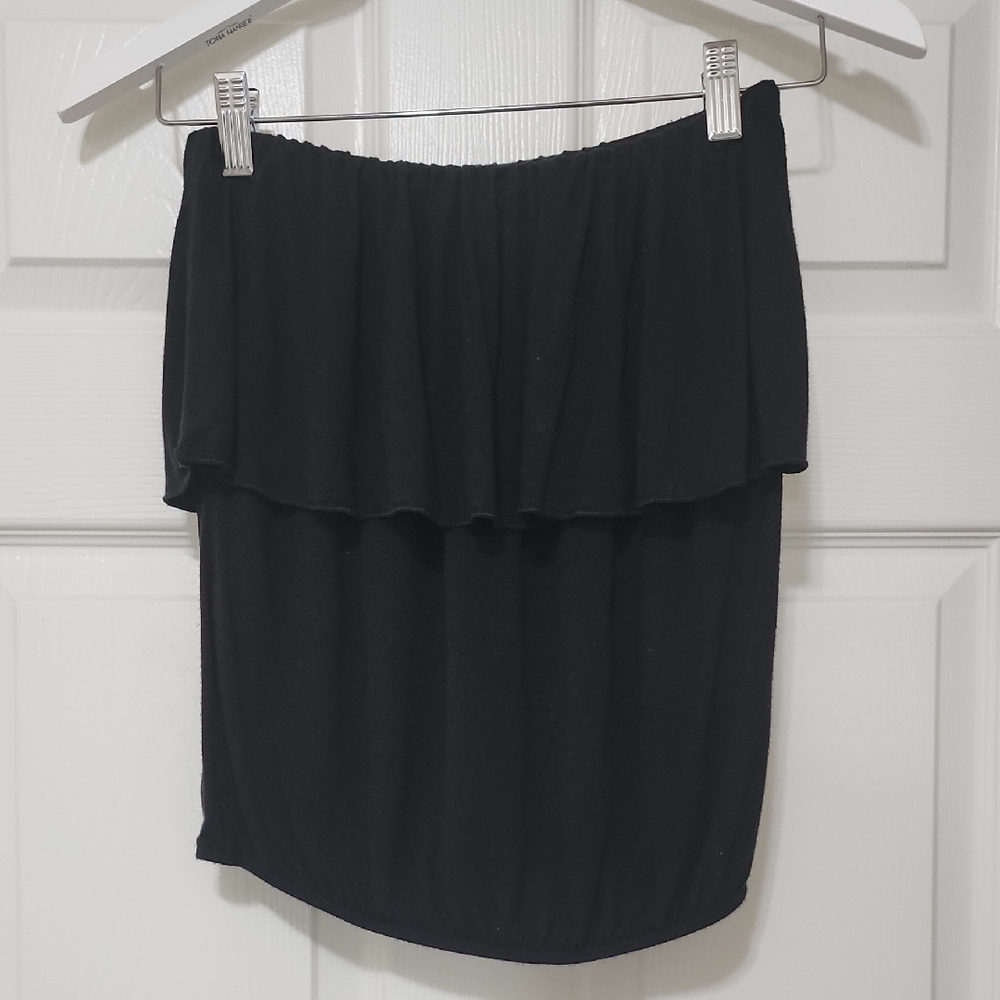 Elegant Black Women's Tube Top